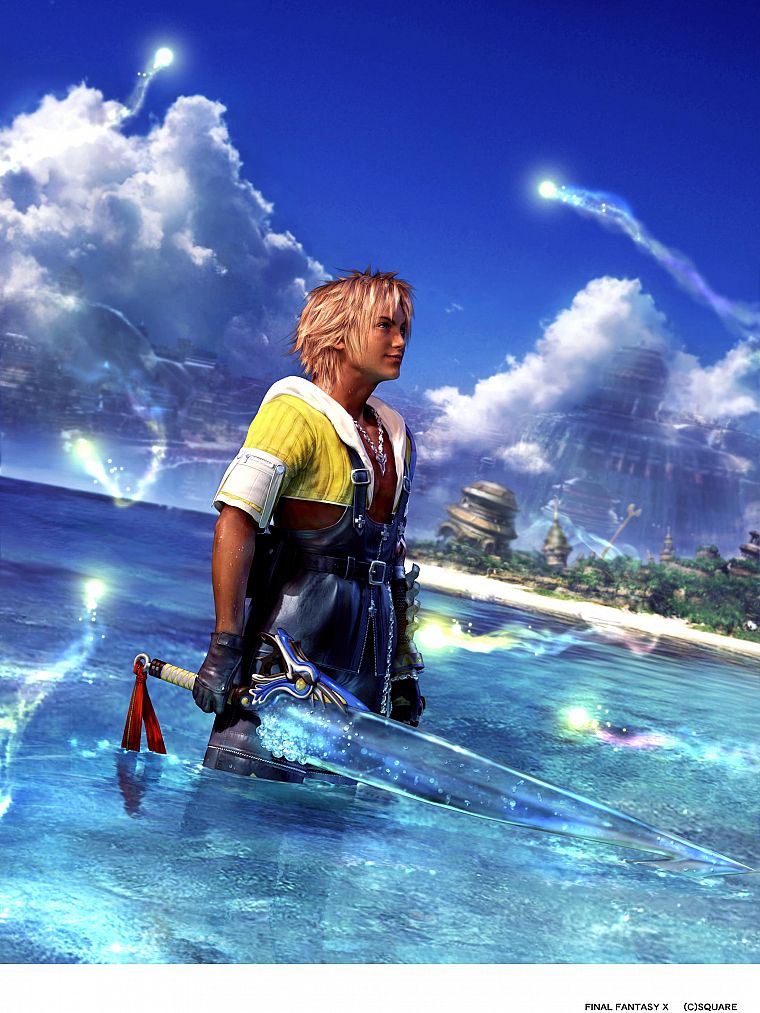 Final Fantasy, video games, Tidus - desktop wallpaper