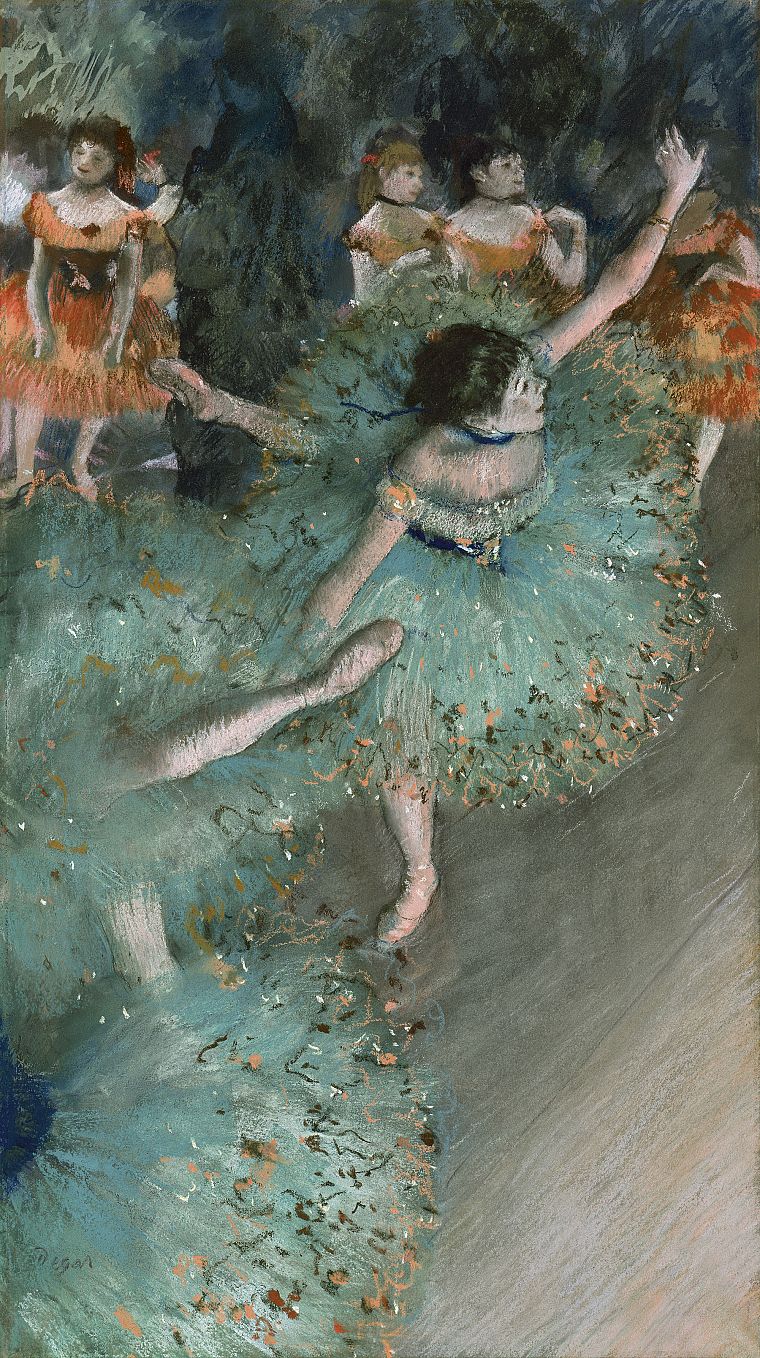 paintings, dancers, Edgar Degas - desktop wallpaper