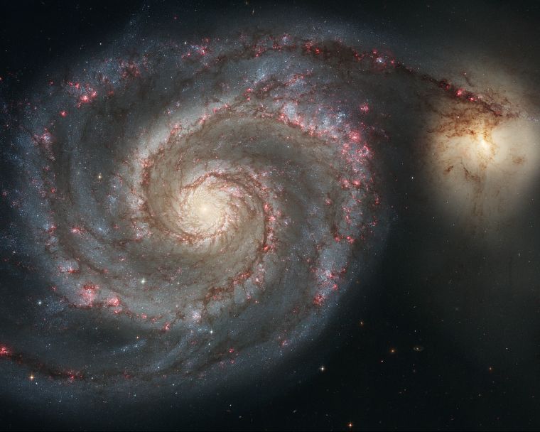 outer space, galaxies, NASA - desktop wallpaper