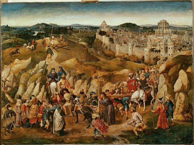 paintings, Jesus Christ, artwork, Jan van Eyck - desktop wallpaper