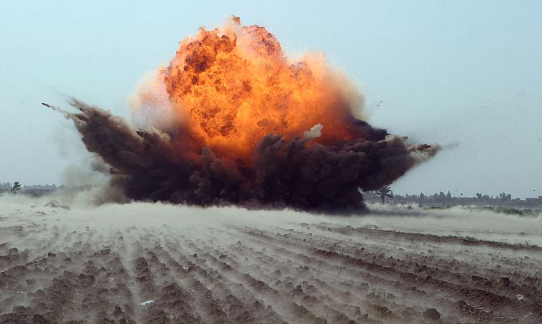 bombs, explosions - desktop wallpaper
