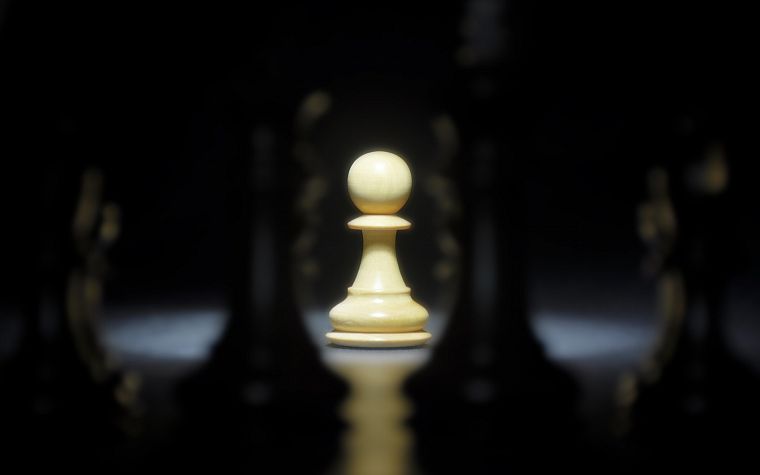 black, chess - desktop wallpaper