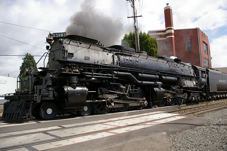 trains, Steam train, vehicles, locomotives, steam locomotives, Challenger, Union Pacific, 4-6-6-4, Mallet locomotives - desktop wallpaper