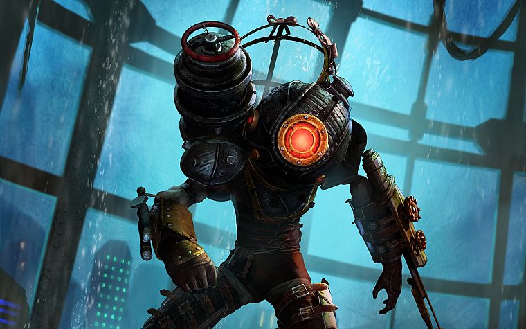 video games, big sister, BioShock 2 - desktop wallpaper