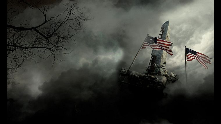 soldiers, Fallout 3, washington monument - desktop wallpaper