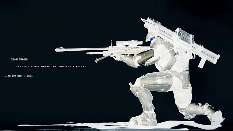 Halo, Master Chief, snipers - desktop wallpaper