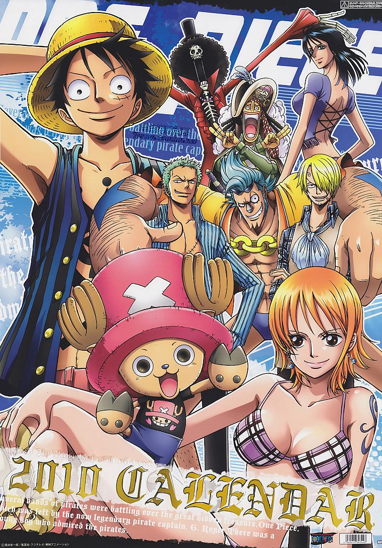 One Piece (anime), calendar Free Wallpaper /