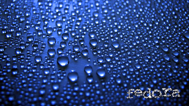 water, Linux, Fedora, wet, water drops, condensation - desktop wallpaper