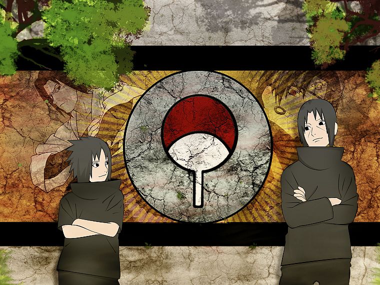 Uchiha Sasuke, Naruto: Shippuden, Uchiha Itachi - desktop wallpaper