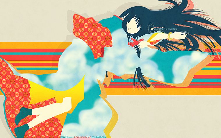 Jigoku Shoujo, Enma Ai, Japanese clothes - desktop wallpaper
