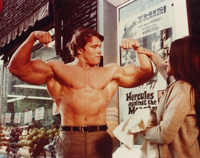 New York City, Arnold Schwarzenegger, Hercules, muscles - desktop wallpaper