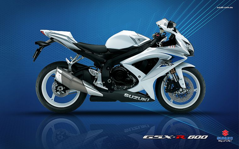 Suzuki GSX-R600, motorbikes - desktop wallpaper
