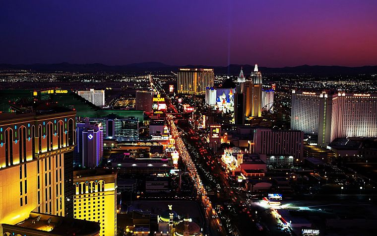 cityscapes, Las Vegas, buildings - desktop wallpaper