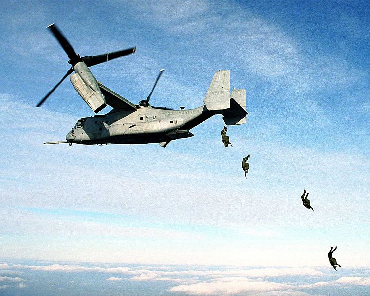 aircraft, military, V-22 Osprey - desktop wallpaper