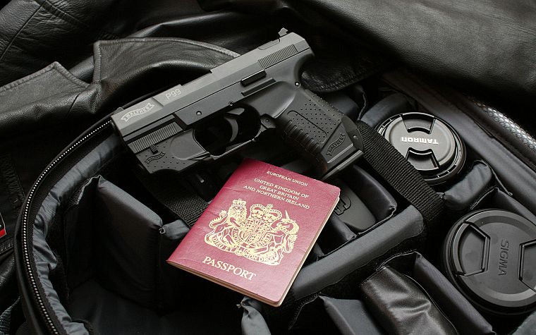 guns, weapons, passport, handguns, Walther P99, Walther - desktop wallpaper
