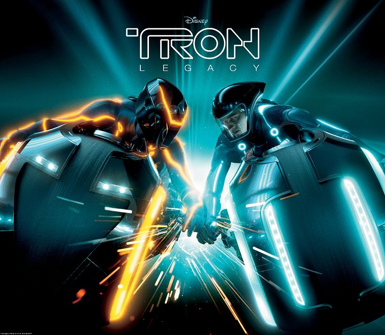 Tron Legacy, lightcycle - desktop wallpaper