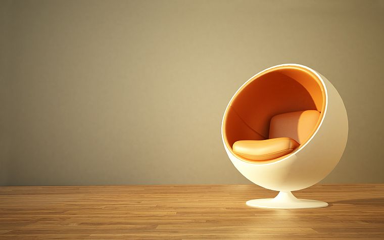 eggs, chairs - desktop wallpaper