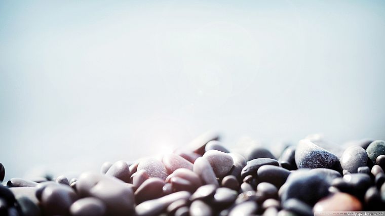nature, stones, sunlight, pebbles - desktop wallpaper