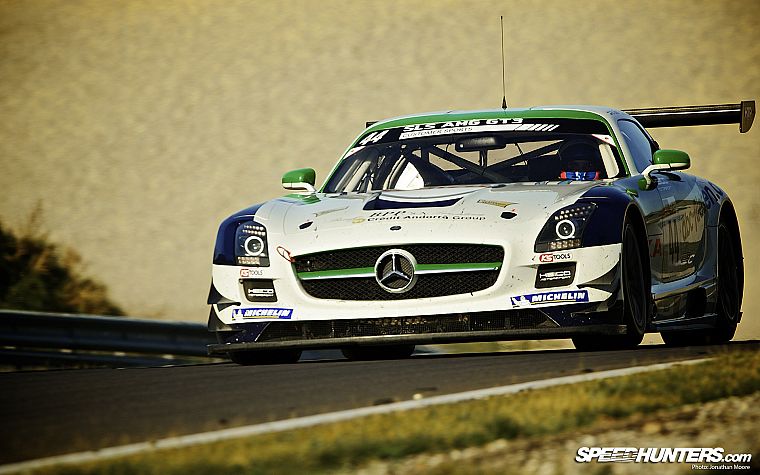 cars, circuits, carrera, racer, Mercedes-Benz SLS AMG - desktop wallpaper