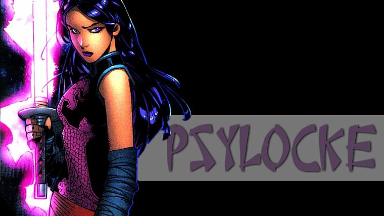 Psylocke, Marvel Comics - desktop wallpaper