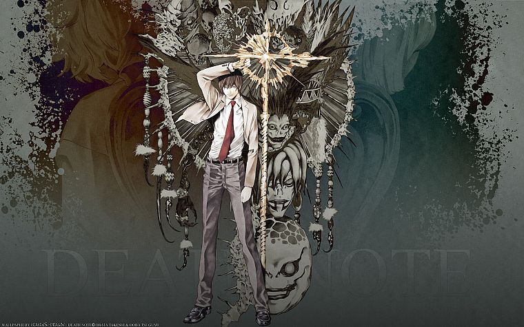 Death Note, death, God - desktop wallpaper