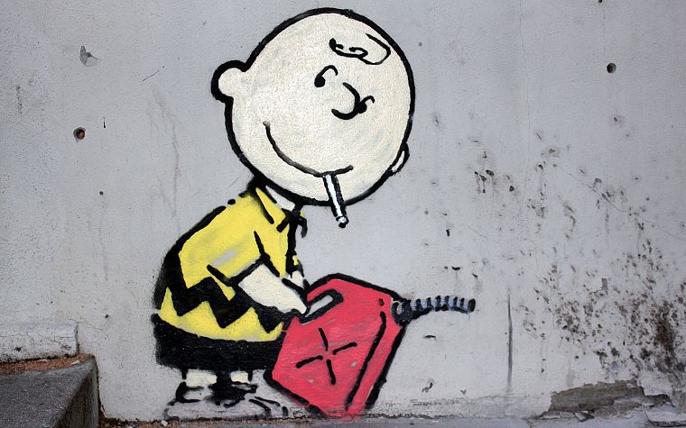 street art, Charlie Brown, Peanuts (Comic Strip) - desktop wallpaper