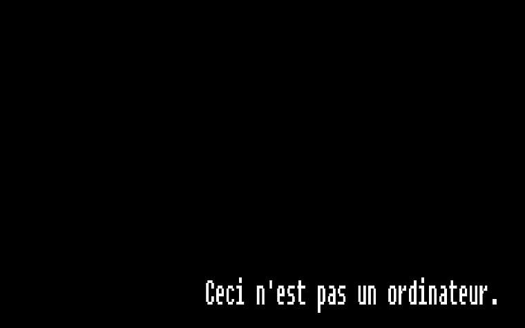 black, text, funny, Rene Magritte - desktop wallpaper