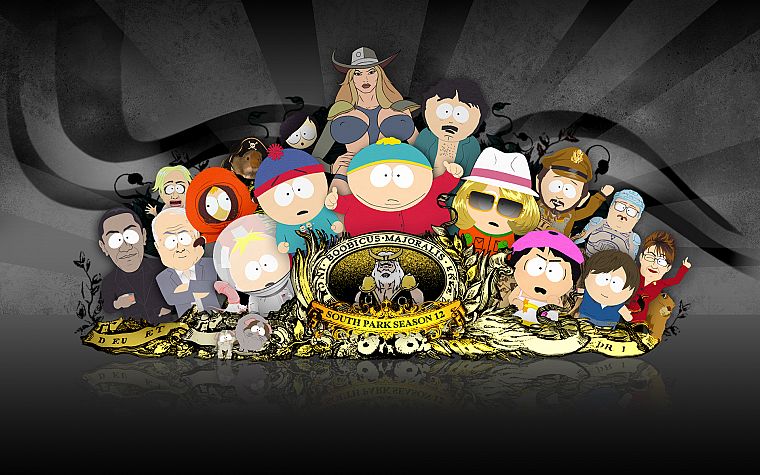 TV, South Park, Eric Cartman, Stan Marsh, Kenny McCormick, Kyle Broflovski, Randy Marsh, Butters Stotch - desktop wallpaper