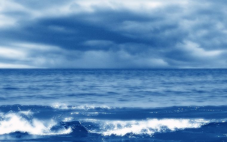 waves, skyscapes - desktop wallpaper