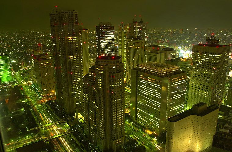 Japan, cityscapes, architecture, buildings - desktop wallpaper