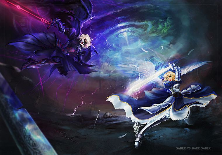 Fate/Stay Night, Saber, Saber Alter, Fate series - desktop wallpaper
