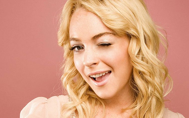 women, Lindsay Lohan - desktop wallpaper