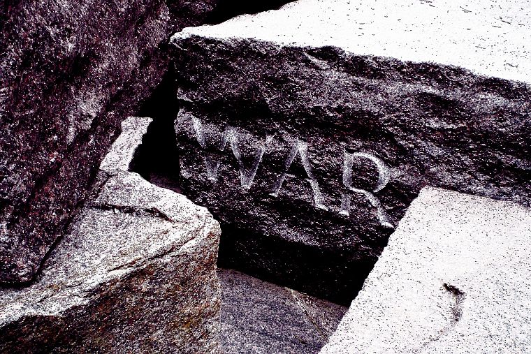 war, rocks, stones, etching - desktop wallpaper