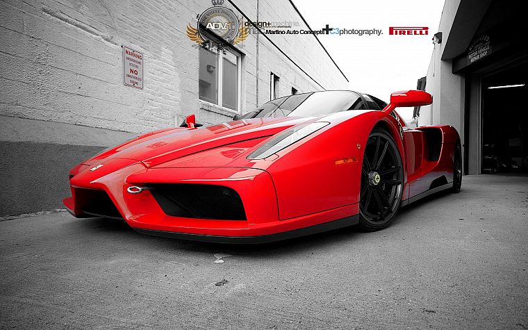cars, Ferrari Enzo - desktop wallpaper