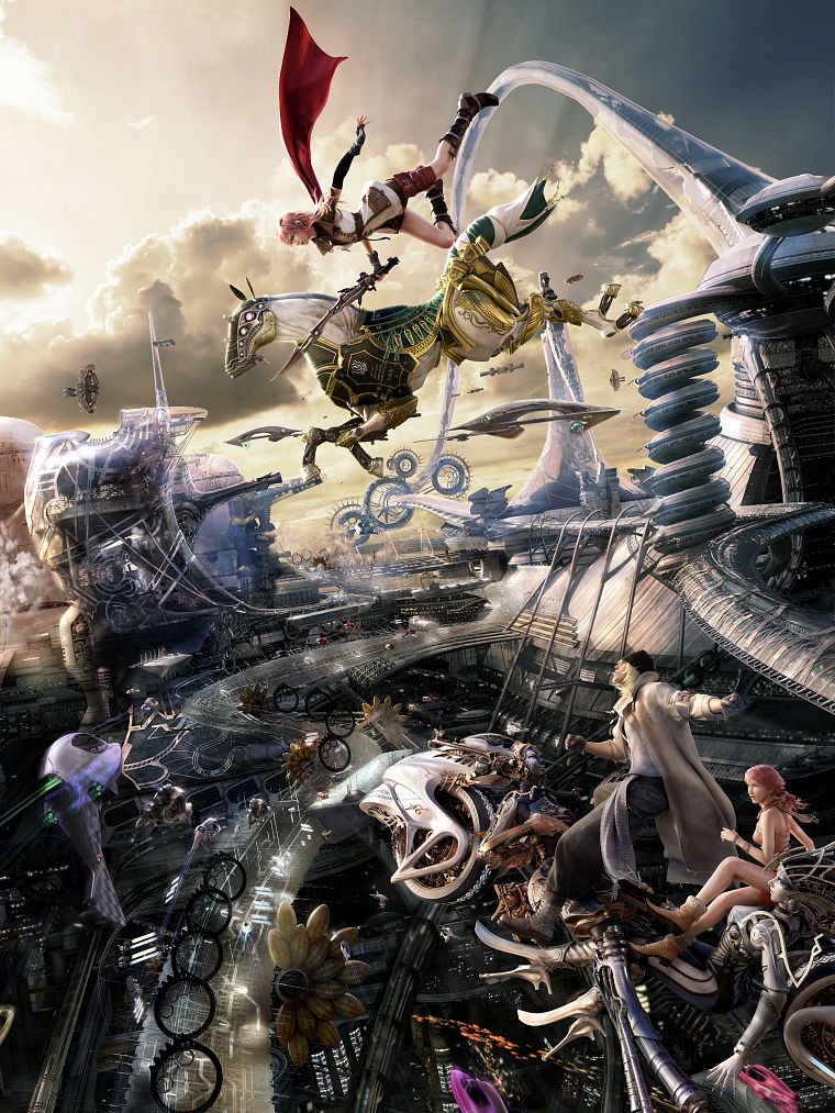 video games, Final Fantasy XIII, Serah Farron - desktop wallpaper