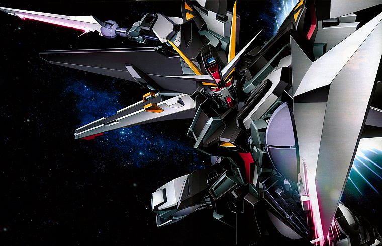 Gundam, Gundam Seed, Strike Noir - desktop wallpaper