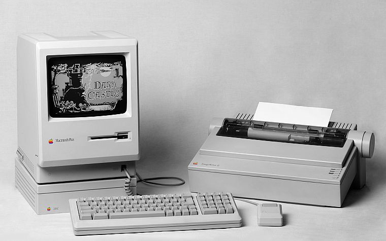 Apple Inc., Mac, computers history, Macintosh - desktop wallpaper