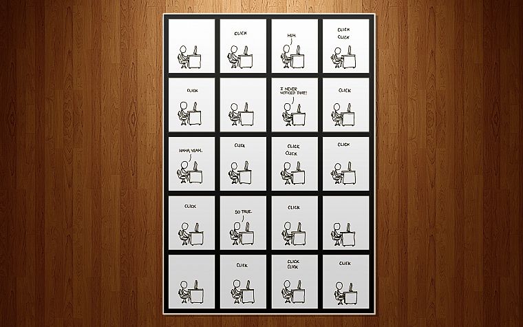 xkcd, men, stick figures - desktop wallpaper
