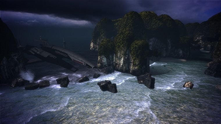Normandy, Mass Effect - desktop wallpaper