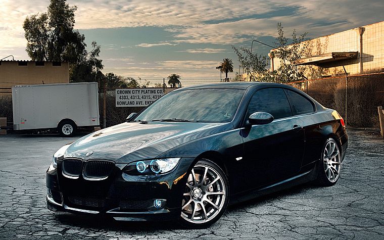 BMW, black, cars, vehicles, supercars, tuning, wheels, racing, sports cars, luxury sport cars, speed, automobiles - desktop wallpaper