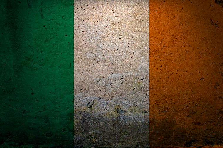 Ireland, flags - desktop wallpaper