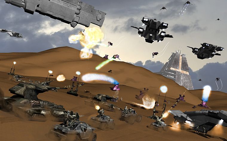 video games, Halo - desktop wallpaper