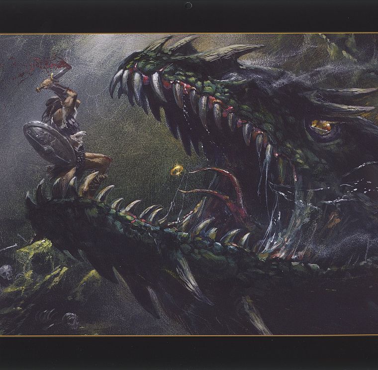dragons, fantasy art, artwork - desktop wallpaper