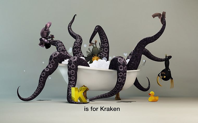 Kraken - desktop wallpaper