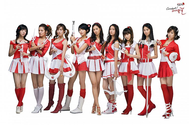 women, Girls Generation SNSD, celebrity, high heels, Korean - desktop wallpaper