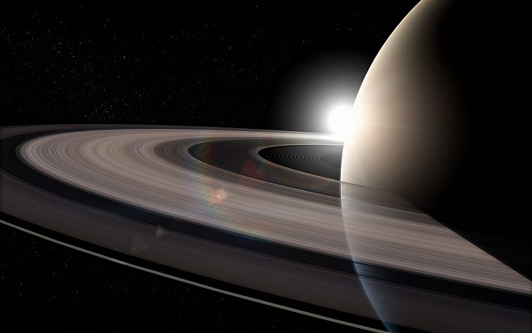 planets, Saturn - desktop wallpaper