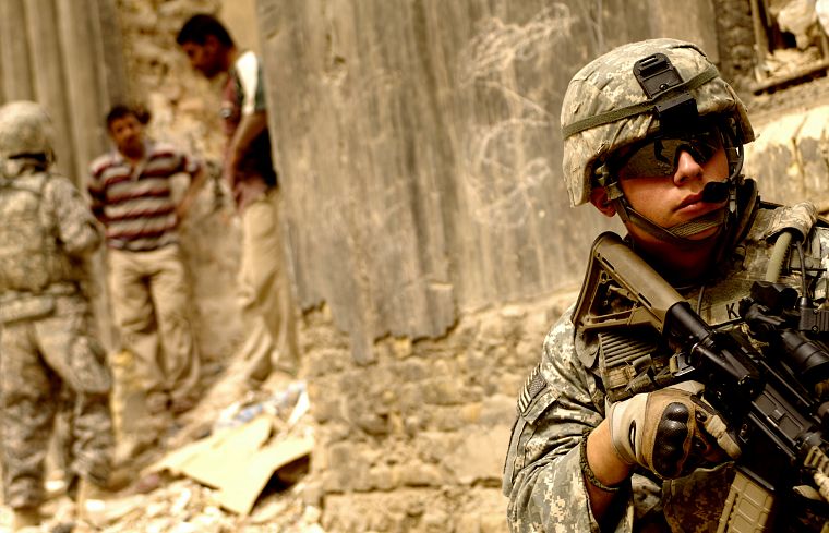 army, soldier, Iraq - desktop wallpaper