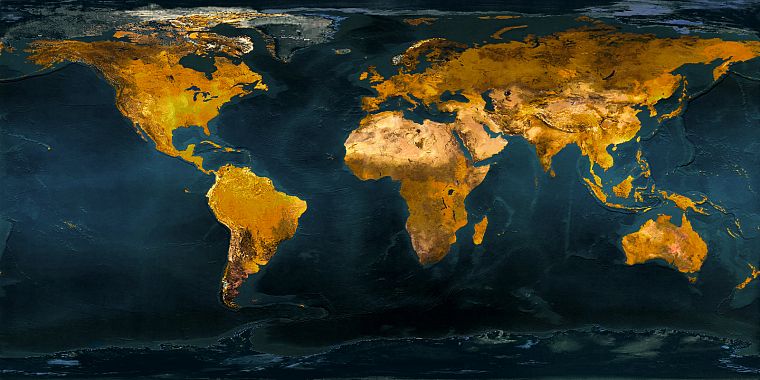 Earth, maps, world map - desktop wallpaper