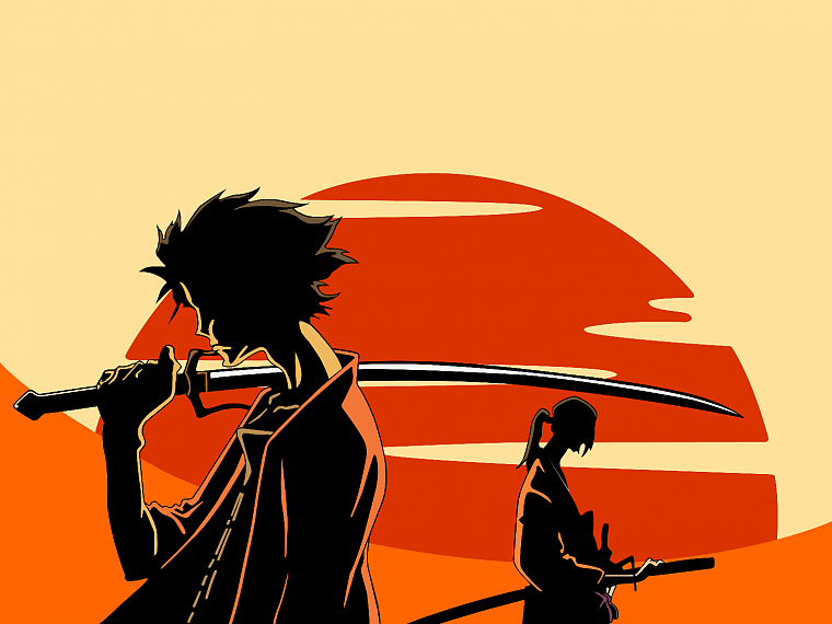 Samurai Champloo, Mugen, anime, anime boys, swords, weaponry - desktop wallpaper