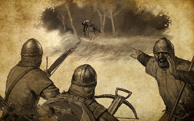 soldiers, archers, Mount&Blade, artwork, medieval - desktop wallpaper